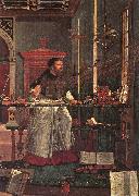 Vision of St Augustin (detail) dsf CARPACCIO, Vittore